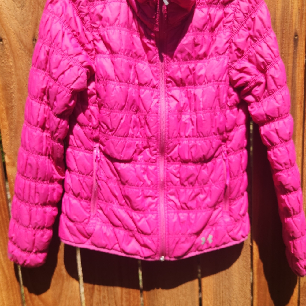 Women's Pink Quilted Jacket